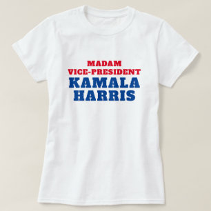 T-shirt Madame la Vice-présidente Kamala Harris