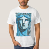 T-shirt Madame Liberty - je suis avec elle (Devant)