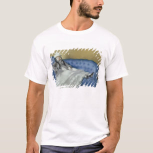 T-shirt Madame Manet sur un sofa bleu, 1874 de Manet