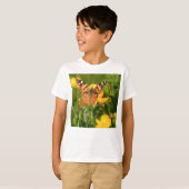 T-shirt Madame peinte Butterfly (Devant entier)