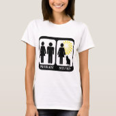 T-shirt Madame Problem de chat résolu (Devant)