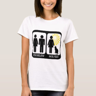 T-shirt Madame Problem de chat résolu