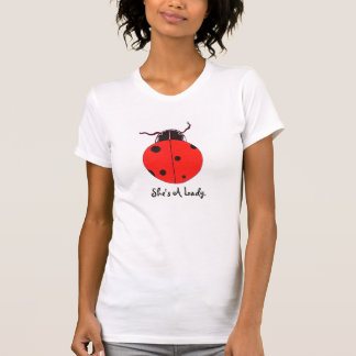 T-shirt Madame rouge Bug Statement Shirt