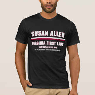T-shirt Madame Susan Allen Shirt (noir) du VA premier des