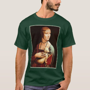T-shirt Madame With The Ermine de da Vinci