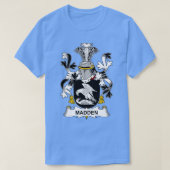 T-shirt Madden Coat of Arms Family Crest (Design devant)