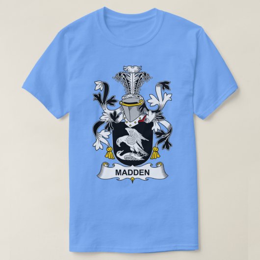 T-shirt Madden Coat of Arms Family Crest (Design devant)