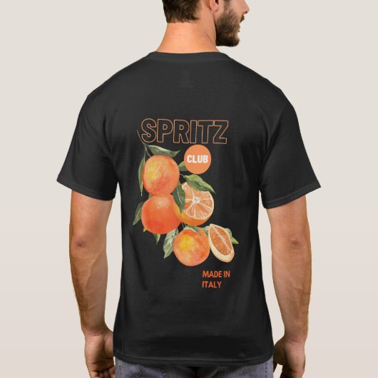 T-shirt Made in Italy Basic Dunkles (Dos)