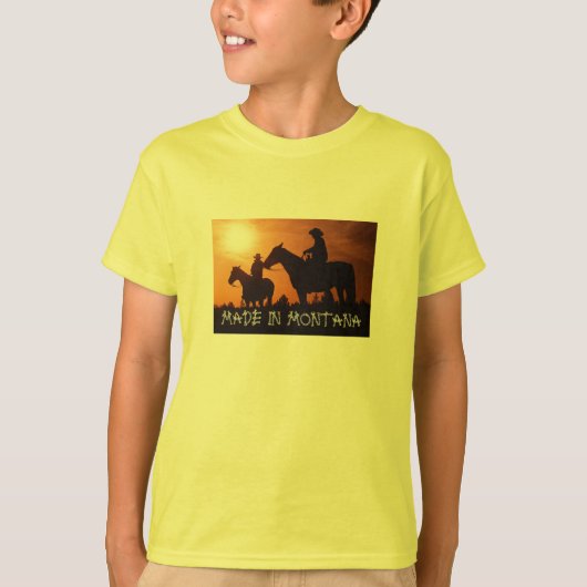 T-shirt MADE IN MONTANA (Devant)