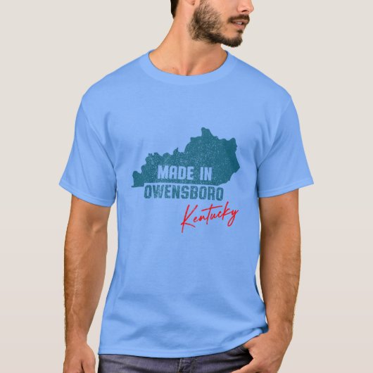 T-shirt Made In Owensboro Kentucky (Devant)