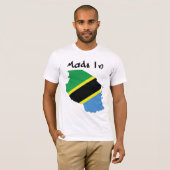 T-shirt Made_In_Tanzania des hommes (Devant entier)