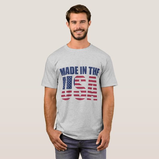T-shirt Made in the USA (Devant entier)