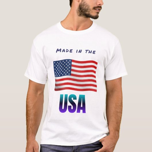 T-shirt Made in the USA (Devant)
