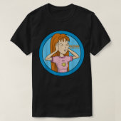 T-shirt Mademark x Daria - Quinn Morgendorffer "Non ! Veui (Design devant)