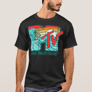 T-shirt Mademark x MTV - MTV Catch a Wave MTV Surfer Logo 
