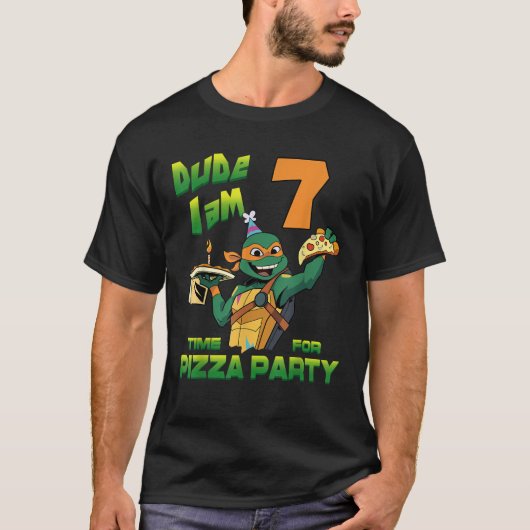 T-shirt Mademark x Teenage Mutant Ninja Turtles Dude Je su (Devant)