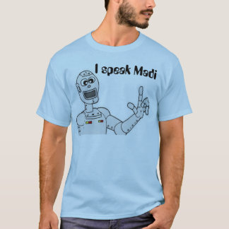 T-shirt madirobot, je parle Madi
