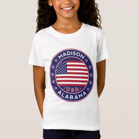 T-Shirt Madison, Alabama (Devant)