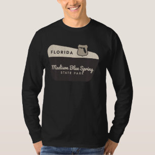 T-shirt Madison Blue Spring State Park Floride Welcome Sig