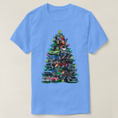 T-shirt Madness Christmas Tree Classic Muscle s et Hot Ro (Design devant)