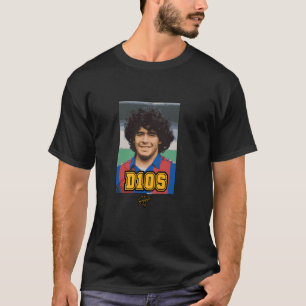 T-shirt Madona D10S Sourire de Barcelone