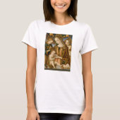 T-shirt Madonna et enfant avec deux anges (Devant)