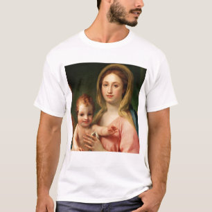 T-shirt Madonna et enfant avec deux anges, 1770-73