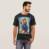 T-shirt Madonna Et Enfant Religieux (Devant entier)