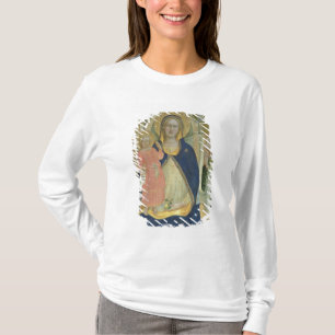 T-shirt Madonna et l'enfant couronnés avec des saints,