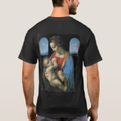 T-shirt Madonna Litta par Leonardo da Vinci (Dos)