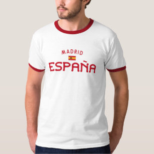 T-shirt Madrid Espagne en détresse (Espagne)