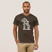 T-shirt Madrid to Heaven Typographic - Bear and Tree (Devant entier)
