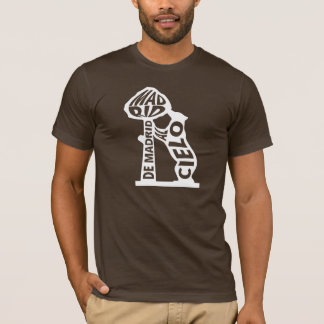 T-shirt Madrid to Heaven Typographic - Bear and Tree