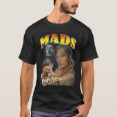 T-shirt Mads Mikkelsen Bootleg Design (Devant)