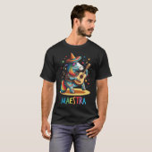 T-shirt Maestra enseignant espagnol Unicorn Profesora (Devant entier)