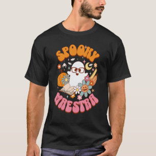 T-shirt Maestra Rétro Fantomatique Groovy Prof de Espagnol