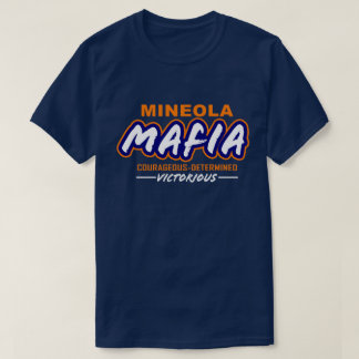 T-shirt Mafia de Mineola Courageux, Déterminé, Victorieux