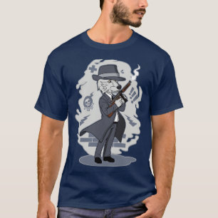 T-shirt mafia du loup