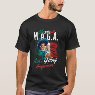 T-shirt MAGA les Mexicains ne vont nulle part les femmes m