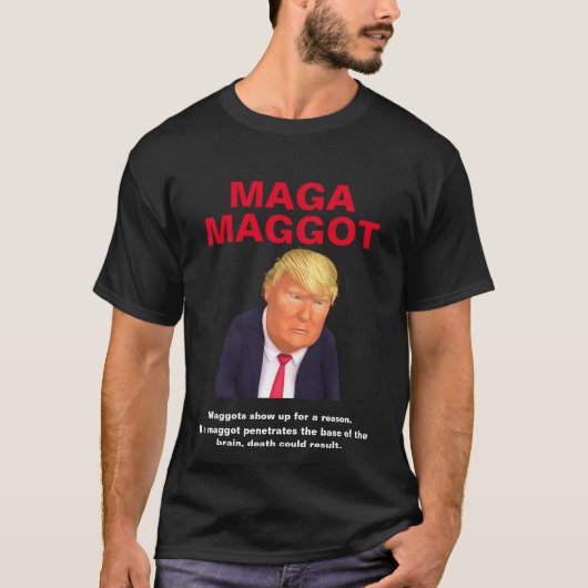 T-shirt Maga Maggot (Devant)