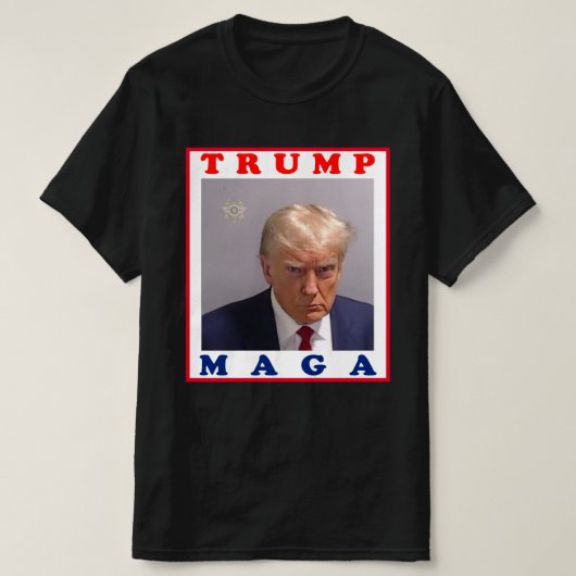 T-SHIRT MAGA TRUMP (Design devant)