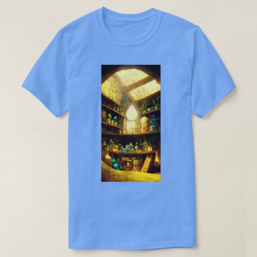 T-shirt magasin d'alchimie (Design devant)