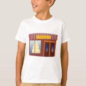 T-shirt Magasin de boulangerie magasin de pâtisserie (Devant)
