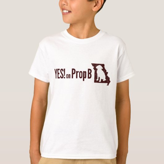 T-shirt Magasin de l'appui vertical B (Devant)