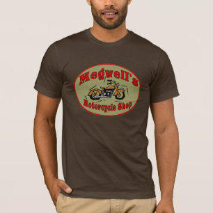 T-shirt Magasin de moto de Megwell
