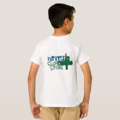 T-shirt Magasin de trèfle de Patrick (Dos entier)