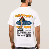 T-shirt MAGASIN du SURF des surfpirate (Dos)