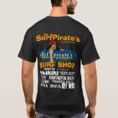 T-shirt MAGASIN du SURF des surfpirate (Dos)