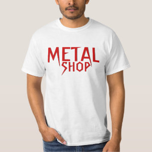 T-SHIRT MAGASIN EN MÉTAL