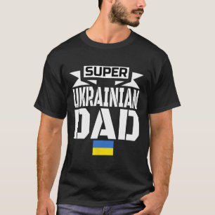 T-shirt Magasin pour hommesCastle Super Ukrainien Papa Cad